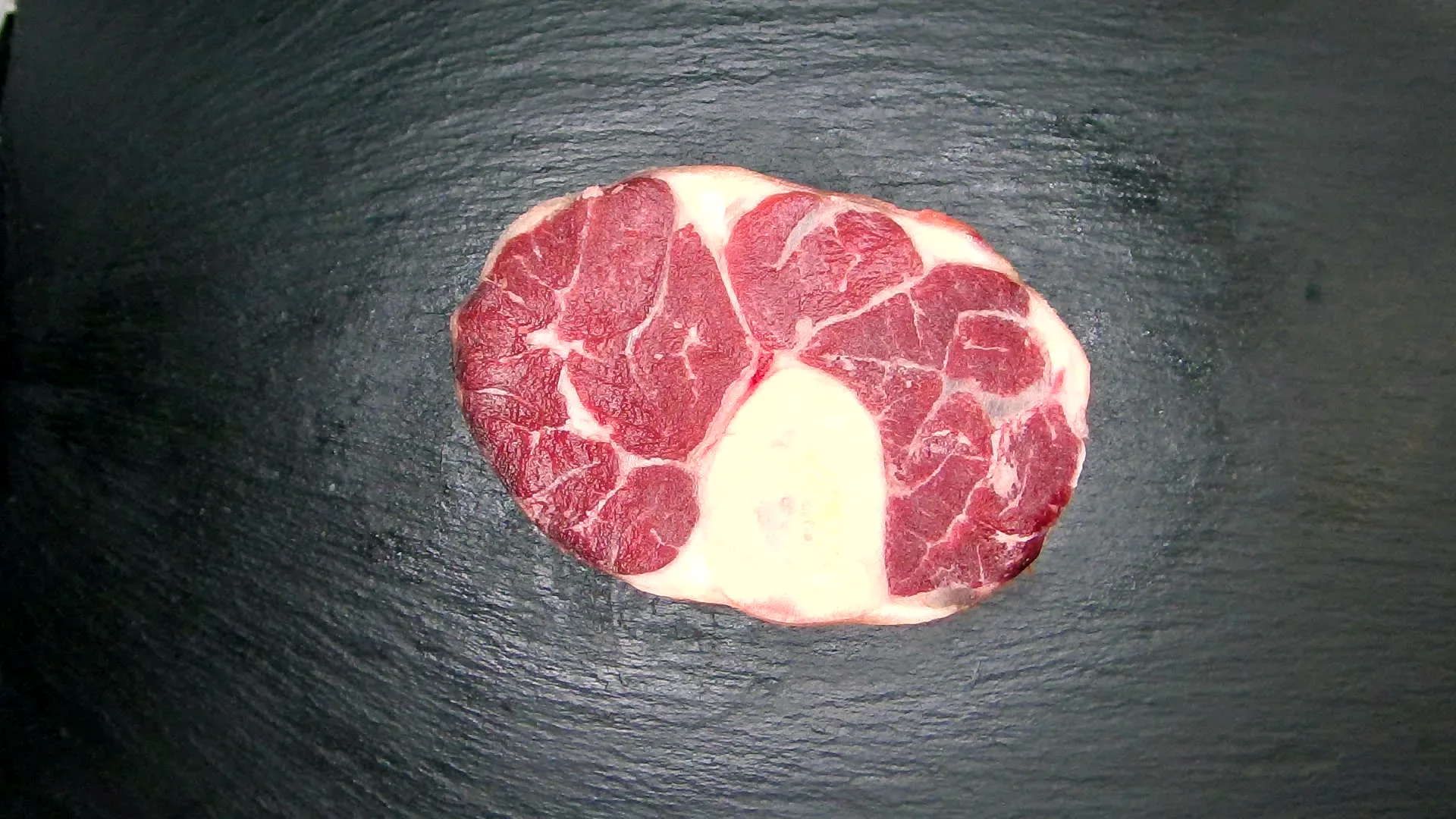 Beinscheiben (Wagyu-Style), 348 g – Foto genau dieses Stücks