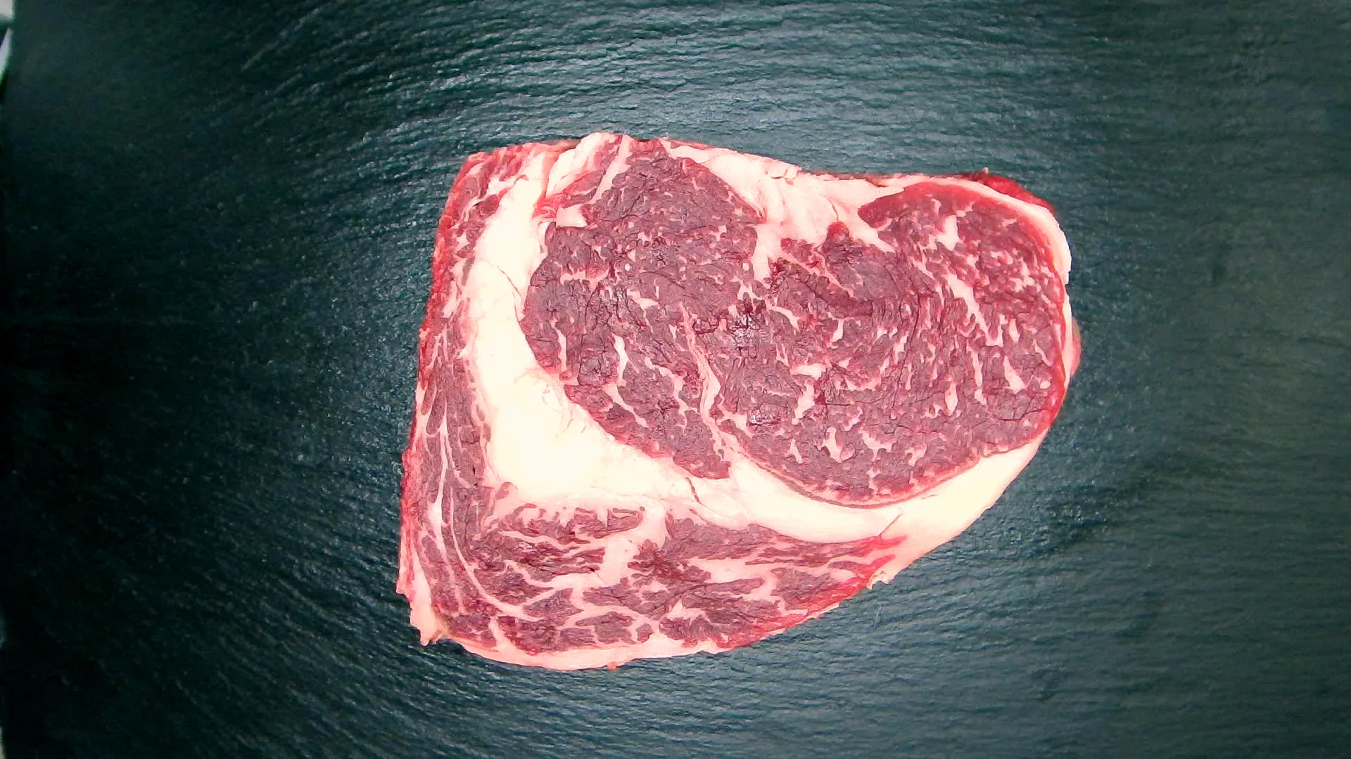 Rib Eye Steak (Wagyu-Style), 480 g – Foto genau dieses Stücks