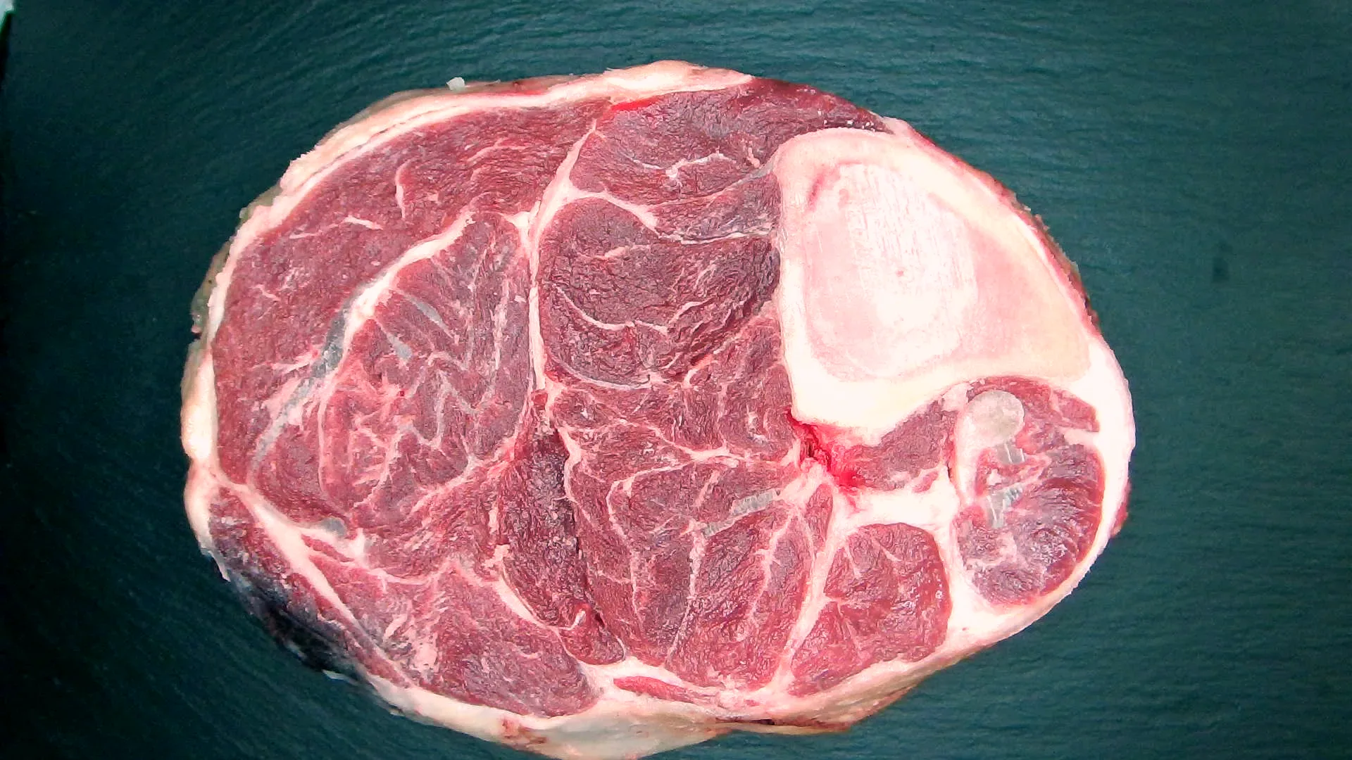Beinscheiben (Wagyu-Style), 1,05 kg – Foto genau dieses Stücks