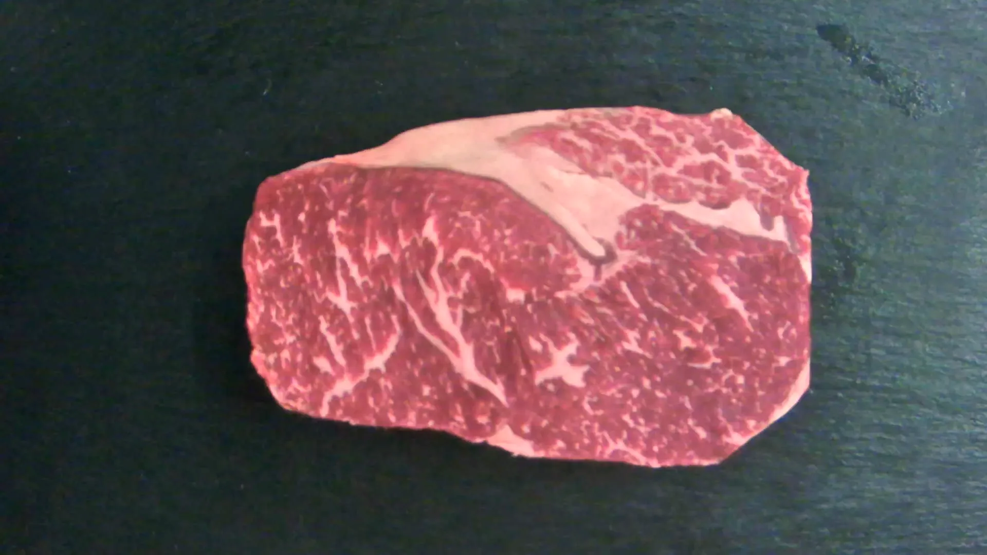 Rib Eye Steak (Wagyu Premium), 332 g – Foto genau dieses Stücks