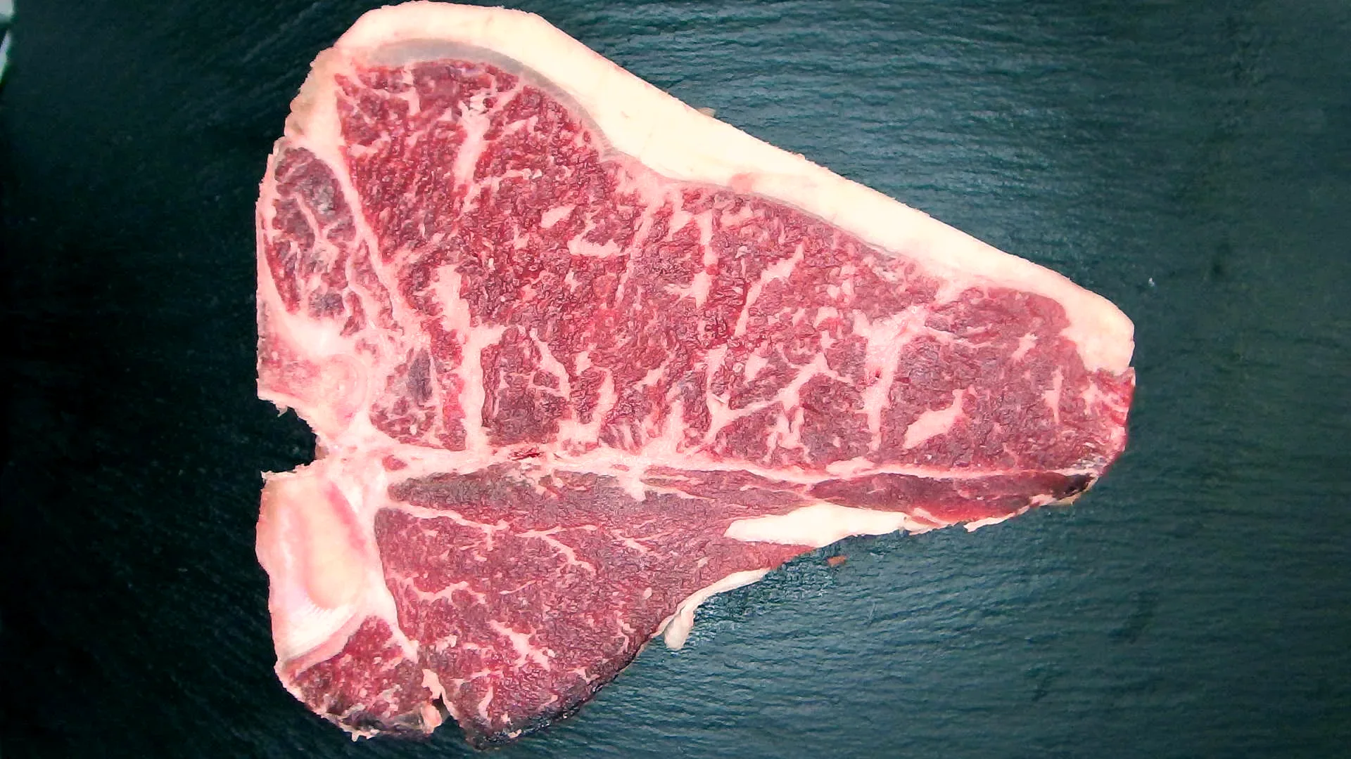 Porterhouse Steak (Wagyu-Style), 838 g – Foto genau dieses Stücks