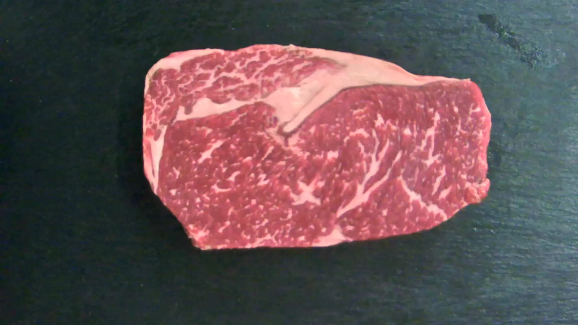 Rib Eye Steak (Wagyu Premium), 330 g – Foto genau dieses Stücks
