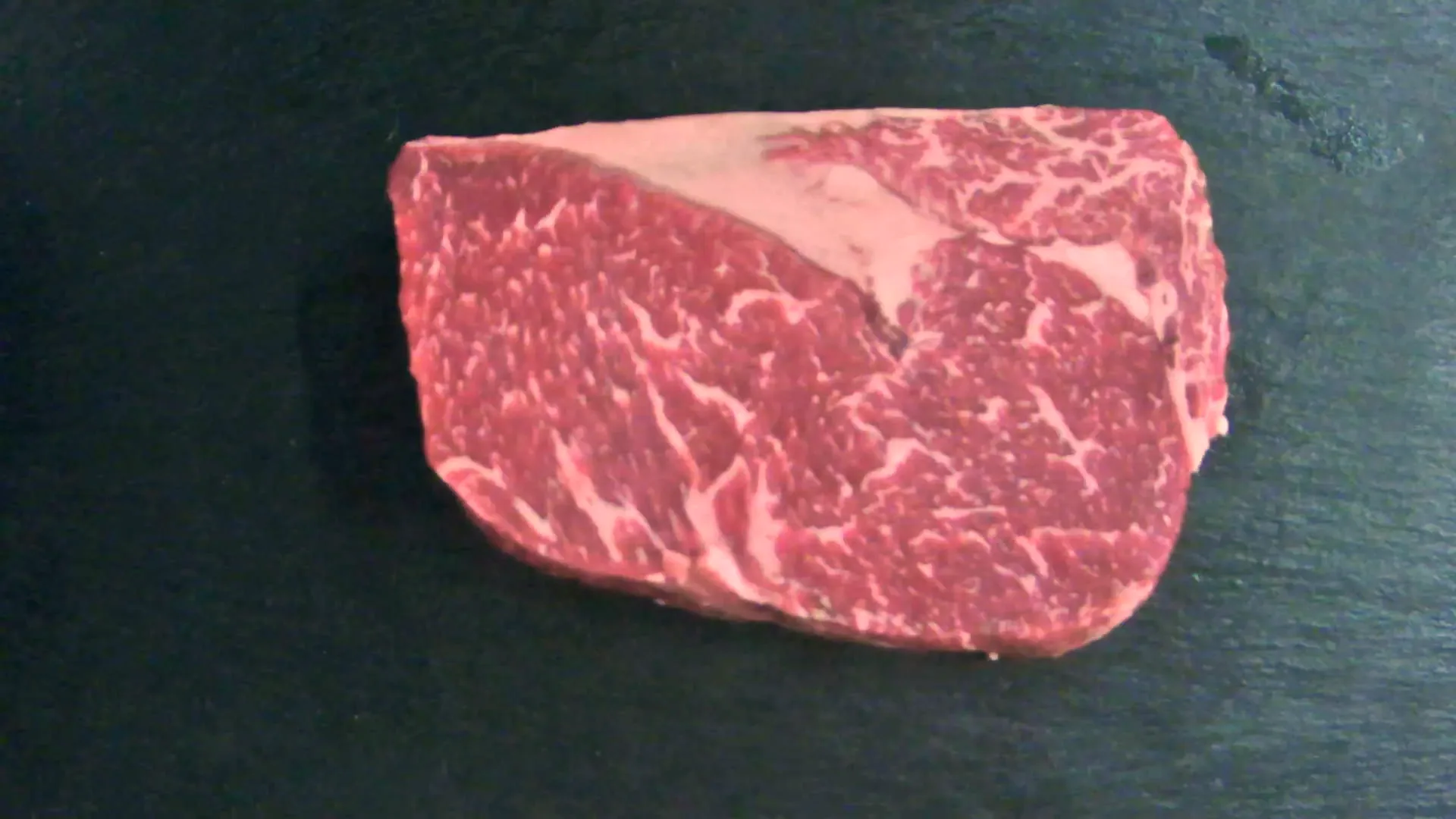 Rib Eye Steak (Wagyu Premium), 408 g – Foto genau dieses Stücks