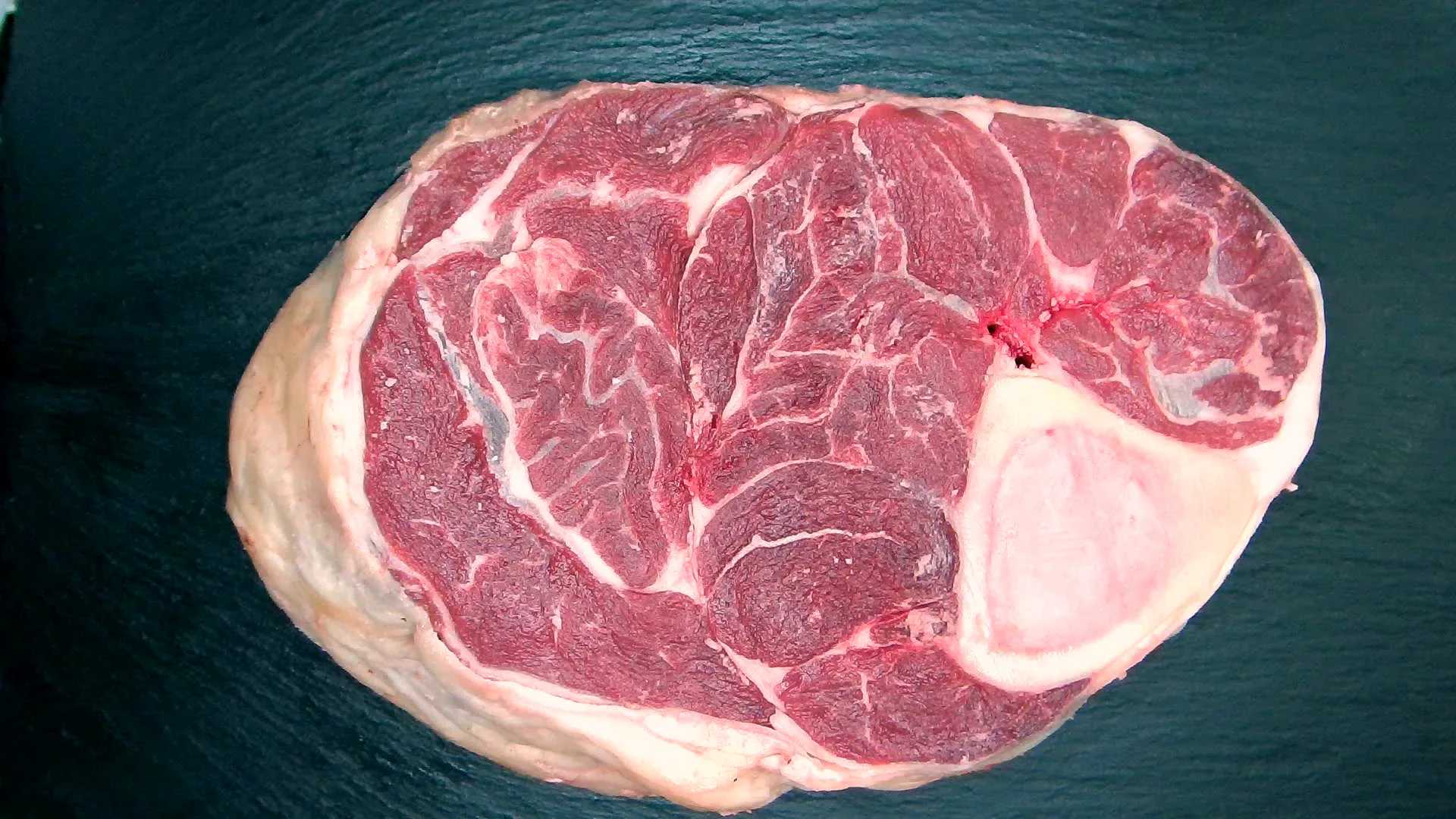 Beinscheiben (Wagyu-Style), 1,00 kg – Foto genau dieses Stücks