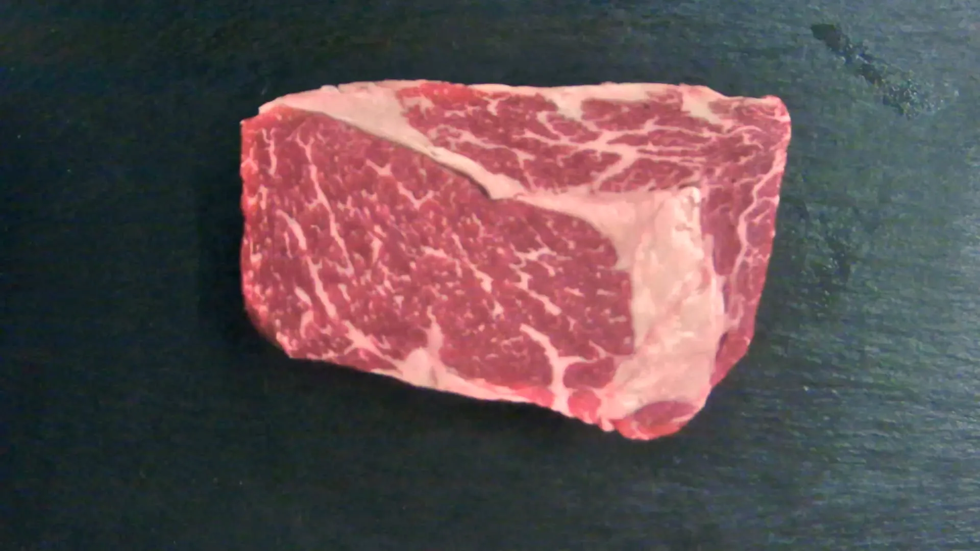 Rib Eye Steak (Wagyu Premium), 300 g – Foto genau dieses Stücks