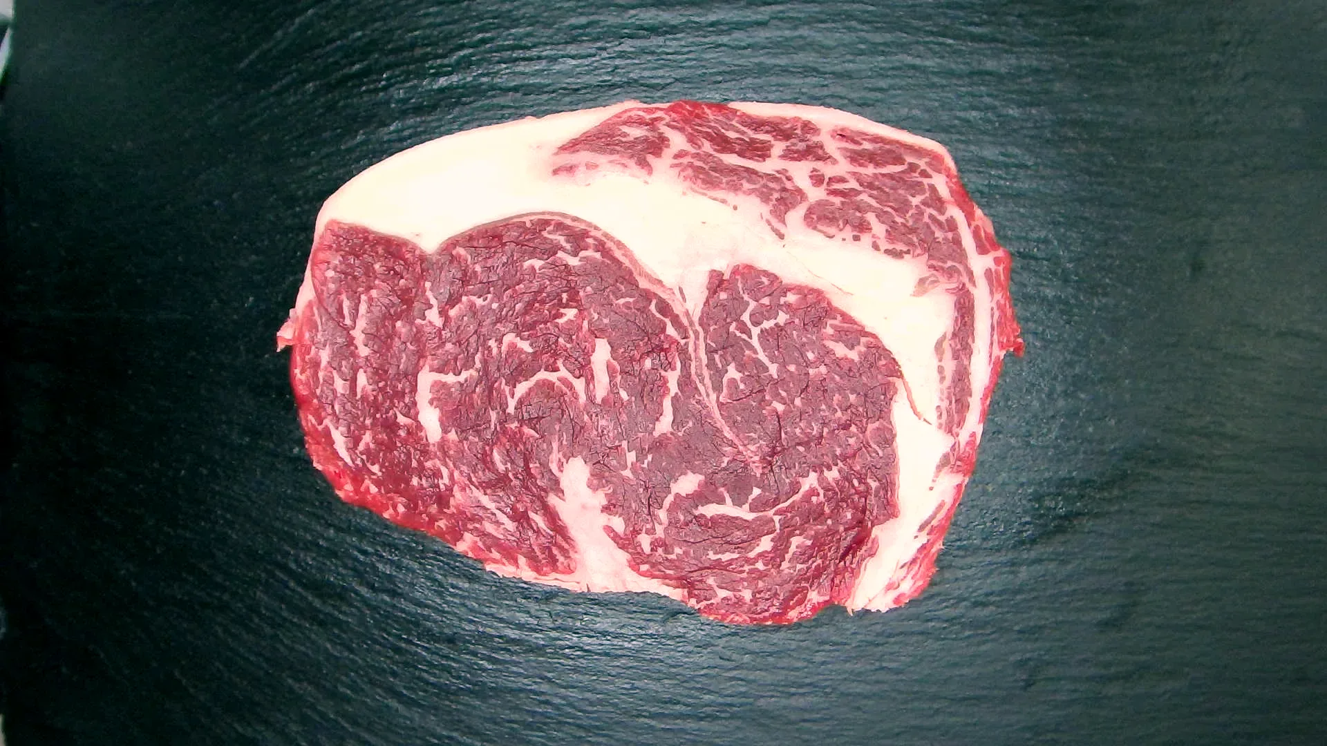 Rib Eye Steak, 600 g, BMS 6 – Foto genau dieses Stücks