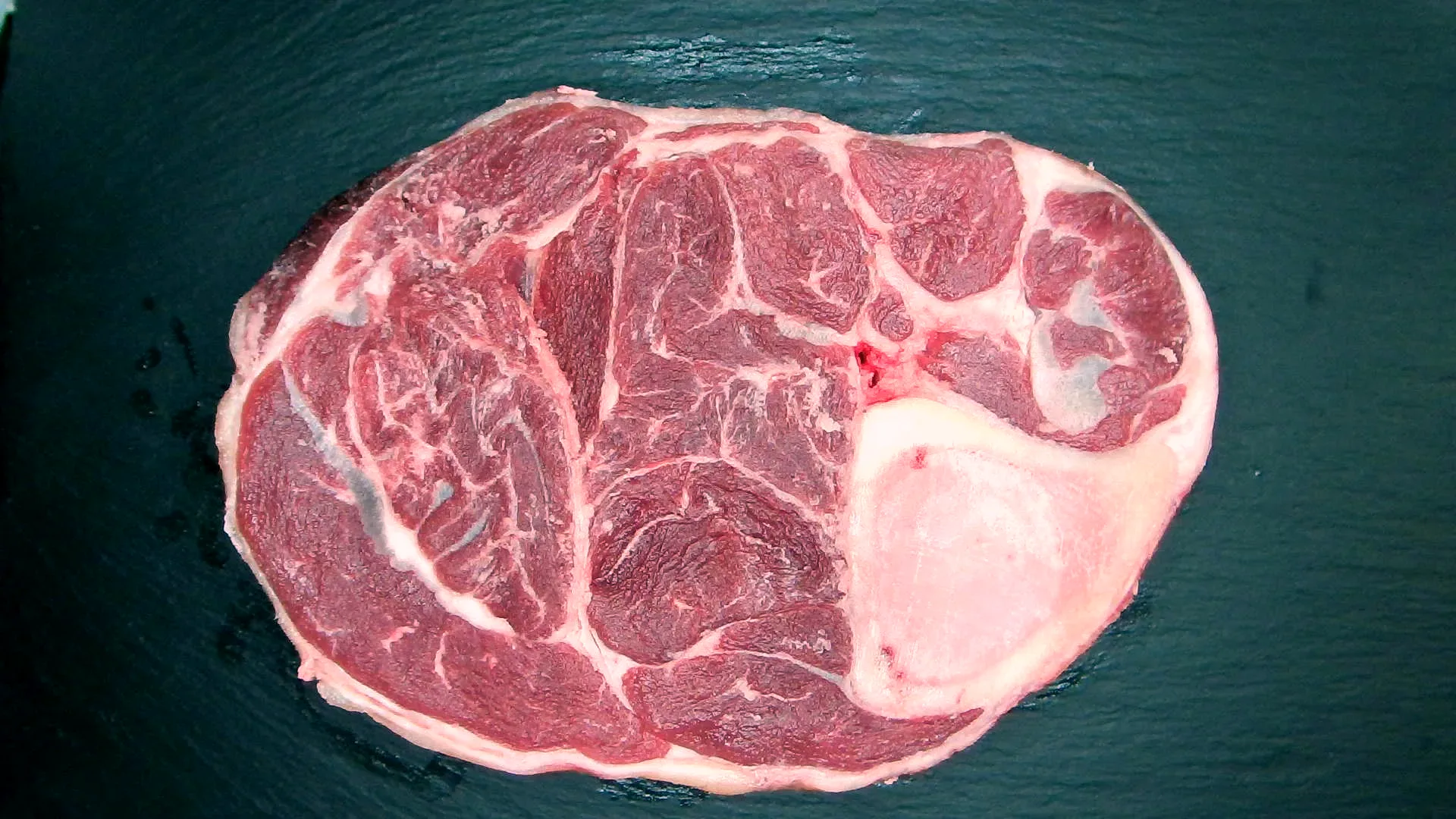 Beinscheiben (Wagyu-Style), 828 g – Foto genau dieses Stücks