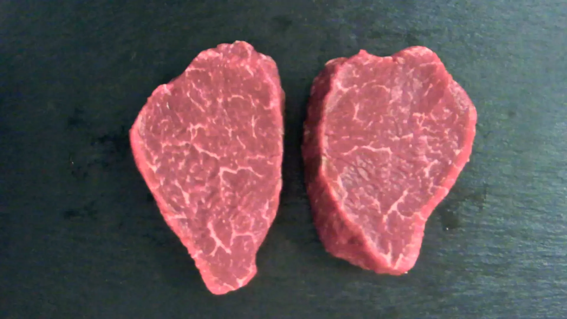 Hüftsteak (Wagyu Premium), 338 g – Foto genau dieses Stücks