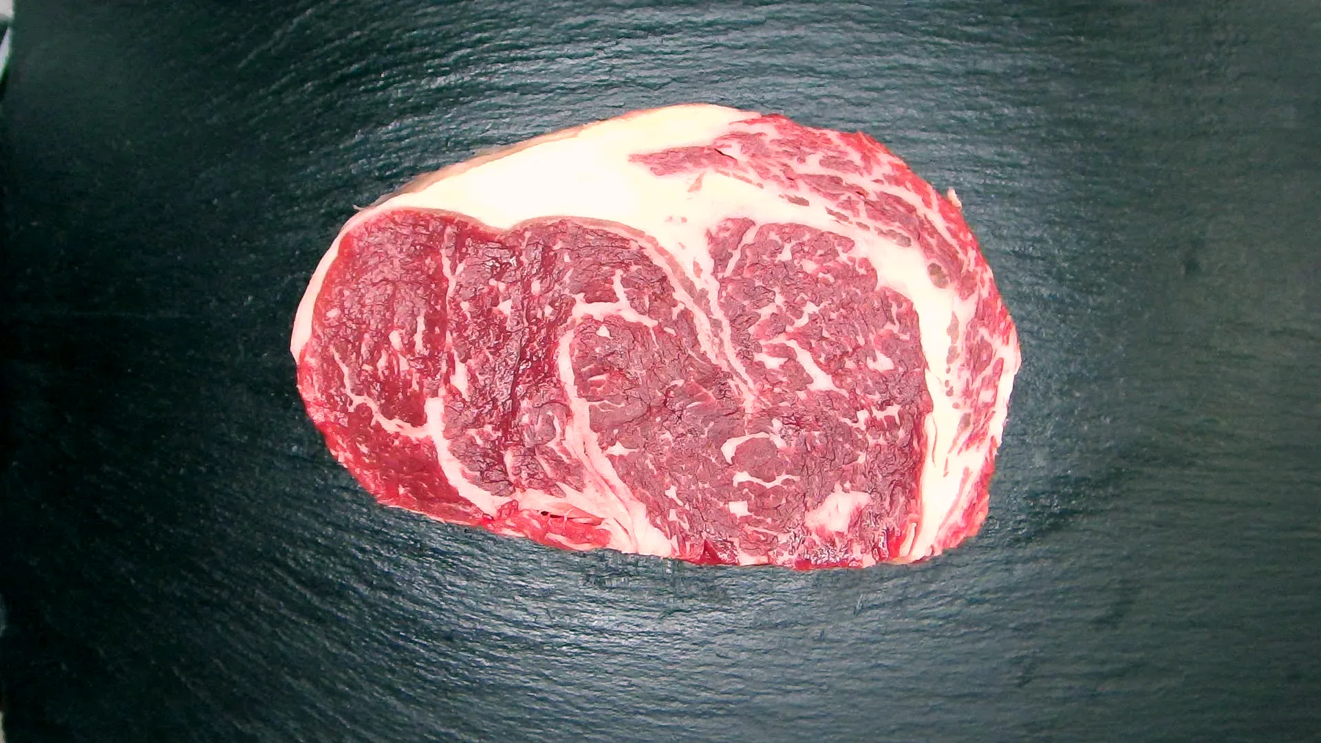 Rib Eye Steak (Wagyu-Style), 482 g – Foto genau dieses Stücks