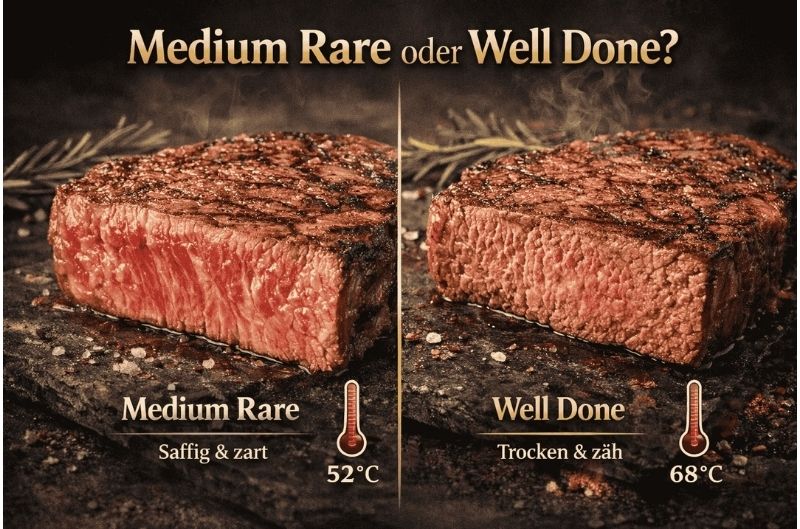 Wagyu Steak perfekt grillen – Garstufe, Kerntemperatur & Profi Tipps
