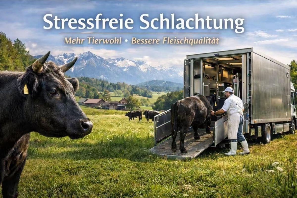 Stressfreies Schlachten: Mehr Tierwohl – bessere Fleischqualität