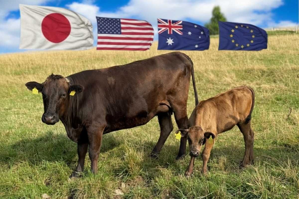 Wagyu außerhalb Japans
