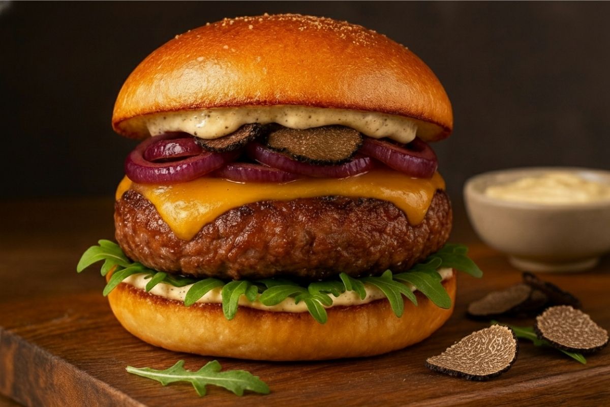 Wagyu Burger mit Trüffel